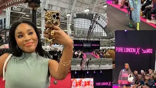 Fashion Week VLOG 2024| Pure London x JTC Fashion & Trade event show | Brand experience