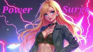 Power Surge ⚡ | Original J-pop / Anime Song | Neon Energy &times; Electric Love &times; AI Musi