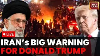 Iran News LIVE | Trump LIVE | Iran-US Tensions On Rise | Donald Trump News | Khamenei | US News LIVE