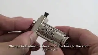 TZ07T Combination Lock By Noble Locks - Tested And Approved By Dell