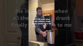Should I switch to decaf coffee?! #comedy #comedyvideo #firstshortvideo #funnyvideo #foodie #coffee