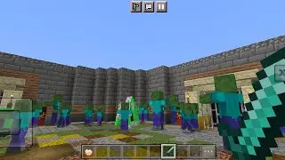 PvP с монстрами в Майнкрафт