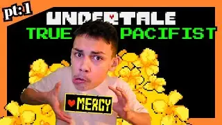 My first pacifist run!!! ( UNDERTALE )