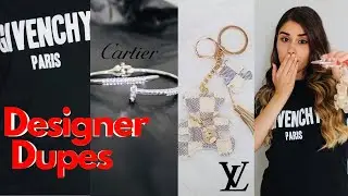 Designer Dupes 2020 | FIRST IMPRESSIONS (PANDORA,TIFFANY'S, CARTIER, LOUIS VUITTON)
