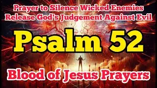 Psalm 52 Prayer Against Proud and Wicked Enemies | God Will Cut Them Down