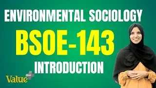 IGNOU | മലയാളം | ENVIRONMENTAL SOCIOLOGY |BSOE 143 | INTRODUCTION