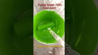 parrot Green 7661 +violet scream 8166,colour combination, #shorts #viral #coolboyspainting