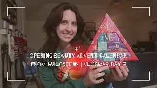 crappy $10 advent calendar from walgreens | vlogmas day 7