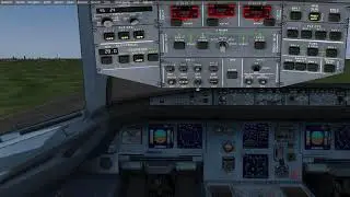P3Dv4 Bordeaux&ndash;M&eacute;rignac Airport (LFBD) ILS Approach British Virtual Airways Airbus A319
