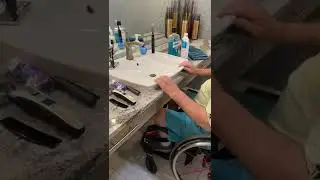 A Roll Under Sink For Wheelchair Users Makes All The Difference #shorts