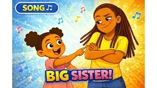 Big Sister Song 💕 | Celebrating Big Sisters in the Family | For Big Sisters & Siblings