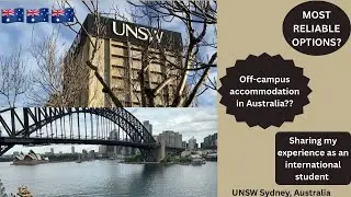 Reliable Accommodation Options in Australia| International Student in Sydney| UNSW Sydney👩🏻‍🎓❤️🇦🇺 