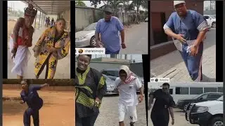 Real Warri pikin challenge, see our celebrities having fun. This must be the comedy of the year.