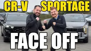 Сравнение гибридных внедорожников: Honda CR-V Sport Touring и Kia Sportage SX Prestige!