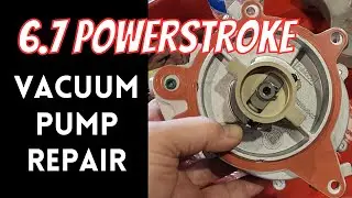 6.7 Powerstroke Как заменить вакуумный насос