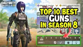 10 лучших пушек в 8 сезоне Cod Mobile #codm