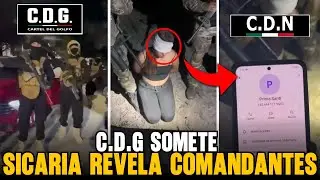 As&iacute; el C.D.G extorsiona a SICARIA del C.D.N y delata COMANDANTES