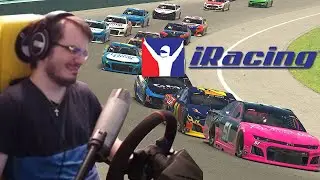 Maddison and his new passion - iRacing Nascar