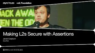 Making L2s Secure with Assertions | Jacob Czepluch, Phylax Systems | Async House @ ETHDenver