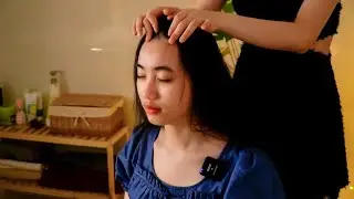 Increased blood circulation is what head massage and acupressure bring to girls right now