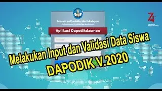 Tutorial Validasi Data Siswa Di Aplikasi Dapodik 2020 Di SMKN 1 Kalianget