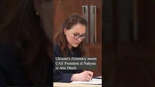 Zelenskiy Meets UAE President Al Nahyan in Abu Dhabi | DRM News | AC1J