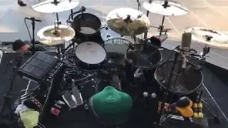 Drum Setup for the 2018 Jason Aldean Tour
