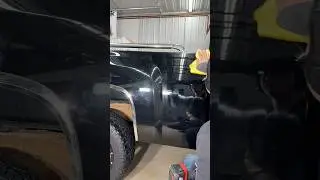 Fixing SCRATCHES in black paint #scratch #polishing #detailing #shorts