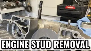 HOW TO: Remove Dirt Bike Engine Stud Bolts