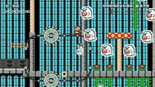 AmiralGabe and the Haunted Manor by Random Guy - SUPER MARIO MAKER - NO COMMENTARY 1AW