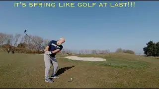 Golfing at Whitley Bay - It's Almost Springtime!