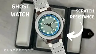 Unboxing the H&eacute;ron Marinor Ghost Watch: Scratch Test & Watch Review