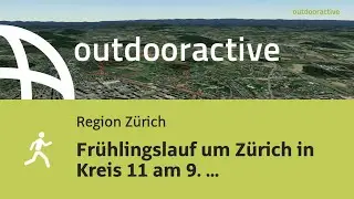 Flyover-Video: Fr&uuml;hlingslauf um Z&uuml;rich in Kreis 11 am 9. April 2025
