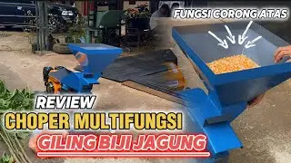 GILING JAGUNG JADI MUDAH !!Chopper 2 Input Harga Terjangkau cukup 2 jt an 