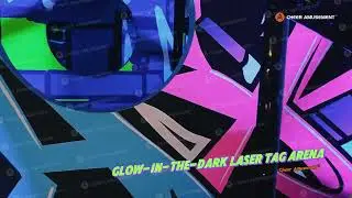 💥 Glow-in-the-Dark Laser Tag Arena | Cheer Amusement&reg; 💥
