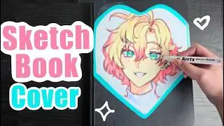 Drawing and Painting Merold & Melody | DIY Sketchbook Cover