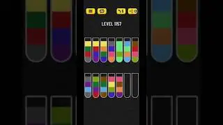 Water sort puzzle level 1157
