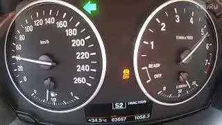 2016 BMW 118i launch control 0 to 100kmh