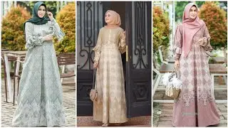 28 Trend Baju Gamis Modern Dan Terbaru 2020 Cocok Dipakai Untuk Segala Acara Dan Lebaran Juga
