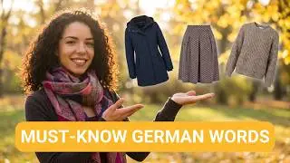 Clothes in German | German Clothing Vocabulary | Learn German Words for Clothes