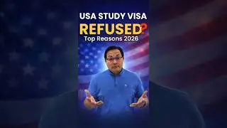 USA Student Visa Rejection Reasons 2026 | Mistakes #usstudentvisa