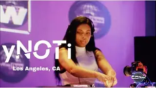 yNOTi Livestream @ VIBEFLOW Studio in Los Angeles, CA | Techno
