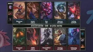 H2K vs UOL Game 1 Highlights - H2K GAMING vs UNICORNS OF LOVE- 3rd Place EU LCS SUMMER 2015 PLAYOFFS