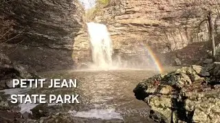Petit Jean State Park/ Hiking Seven Hollows Trail and Cedar Falls