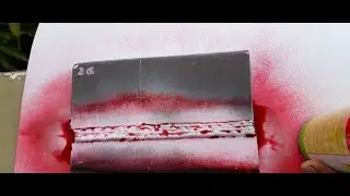 PENGUJIAN CACAT PENGELASAN MENGGUNAKAN DYE PENETRANT
