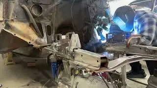 1954 Chevrolet Bel Air Mustang II suspension review and installation Part 1