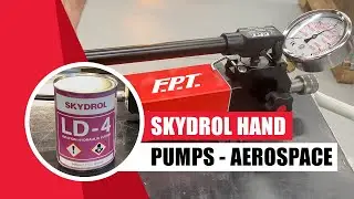 skydrol hand pumps - aerospace - manufactured by FPT Fluid Power Technology