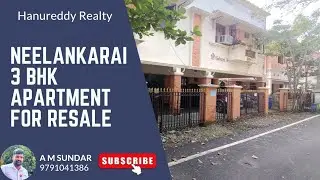 Neelankarai - Palavakkam 3 BHK apartment for Resale