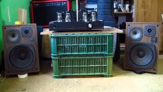 tube amp KT88  2x60W  first run