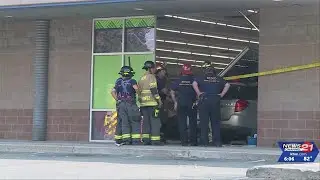 Driver crashes car fully into Bend&rsquo;s Dollar Tree South; no injuries reported